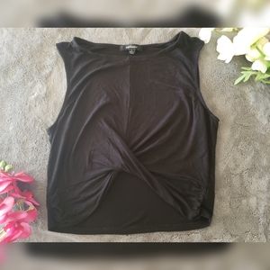Twist Front Crop Tank
